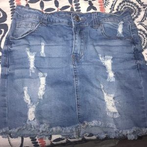 JEAN SKIRT